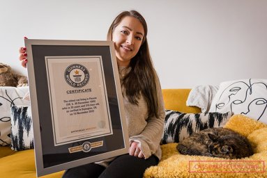 Книга рекордов Гиннесса объявила возраст самой старой в мире кошки